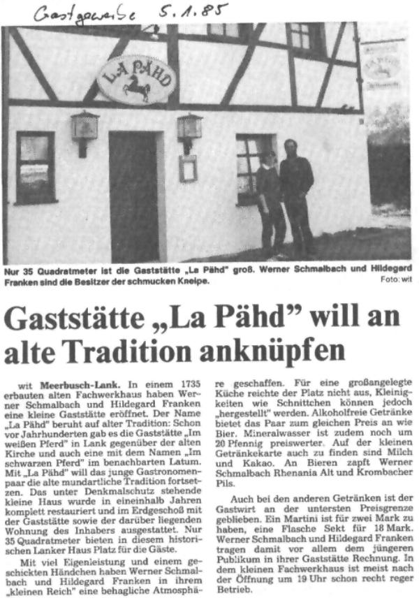Gastgewerbe 5.1.85