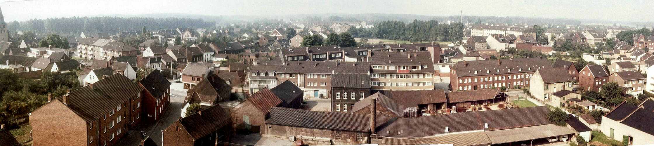 Blick vom Wasserturm 1976